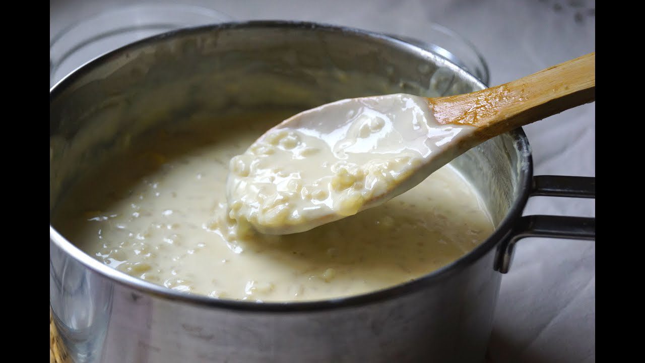 arroz con leche casero en olla 1