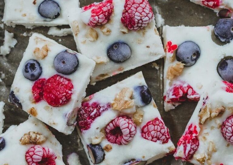 Barritas de cereal con yogurt: ¡snack saludable y lleno de energía!