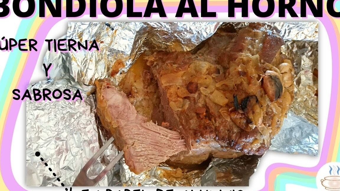 bondiola casera asada perfectamente dorada y jugosa