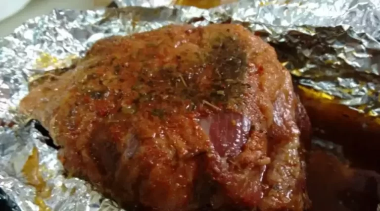 ¡Aprende a cocinar una bondiola al horno en tiempo récord con papel aluminio! 4 ¡Aprende a cocinar una bondiola al horno en tiempo récord con papel aluminio!