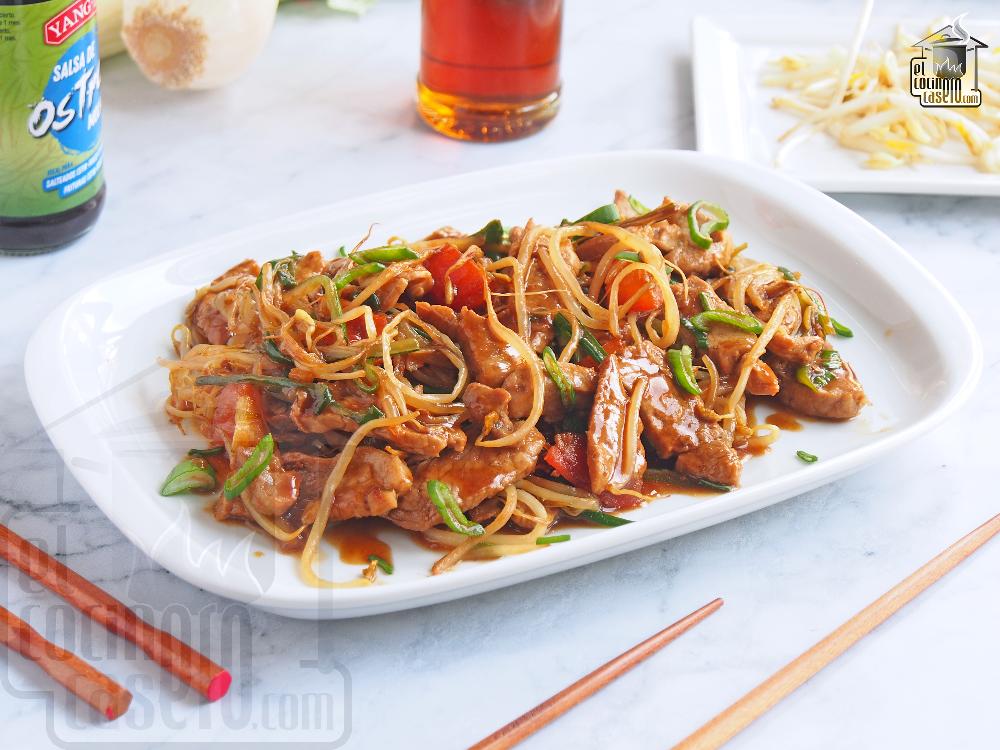 brotes de soja salteados en wok 1