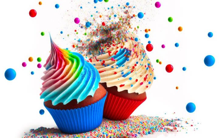 Cupcakes arcoiris: una explosión de colores y sabores en cada bocado 7 Cupcakes arcoiris: una explosión de colores y sabores en cada bocado