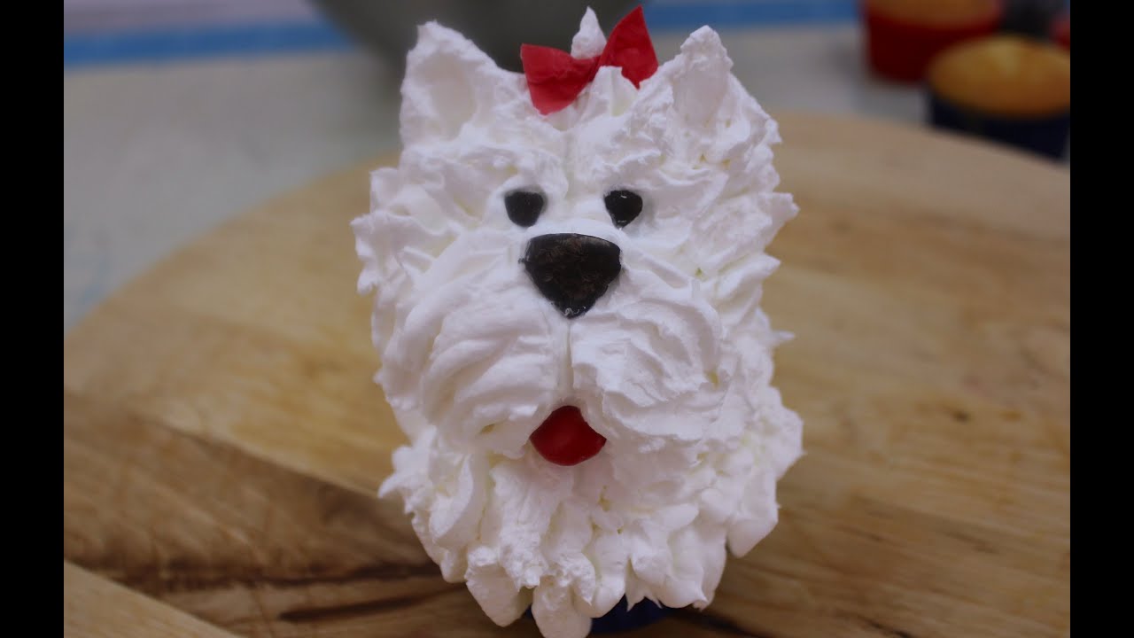 Cómo hacer cremas para decorar cupcakes infantiles 1 cupcakes decorados con formas de animales tiernos