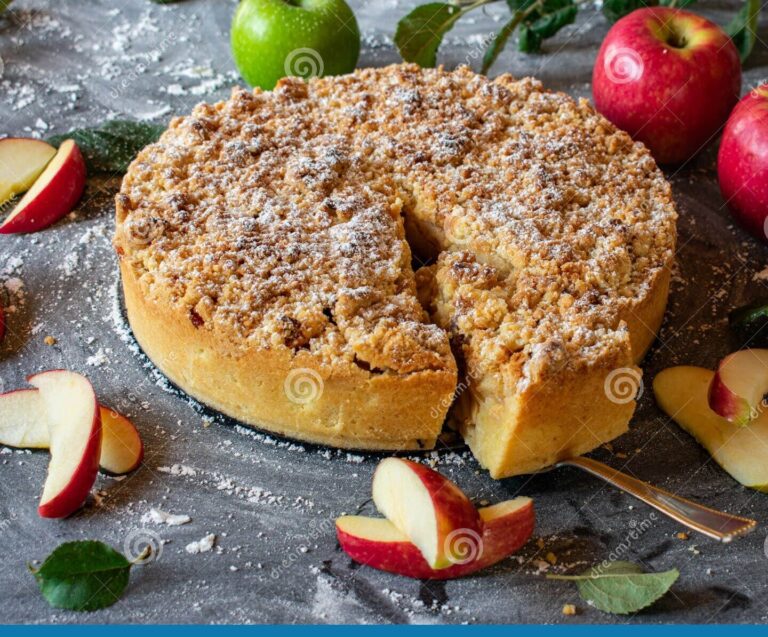 Torta crumble de manzana: la receta utilisima que te hará la boca agua