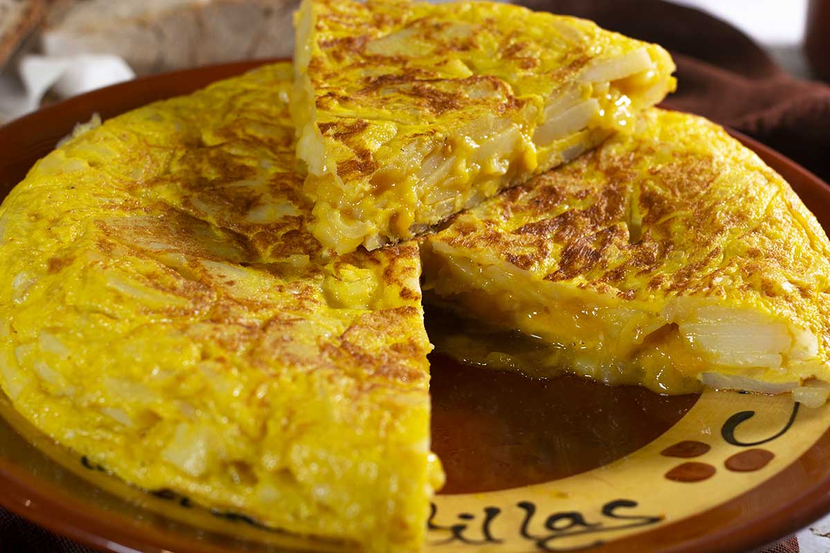 deliciosa tortilla de papa casera perfecta