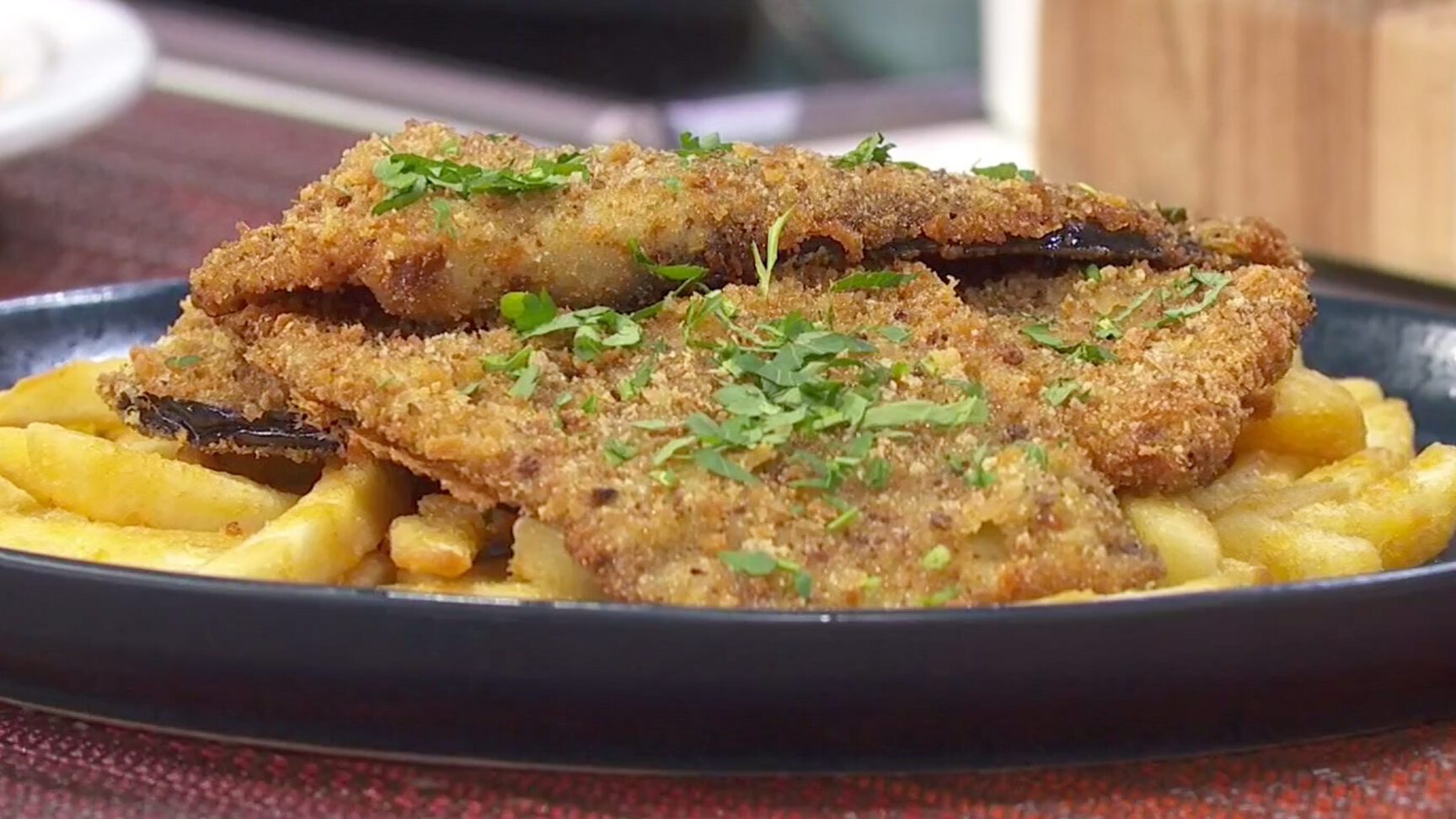 deliciosas milanesas vegetarianas de berenjena para sorprender a todos