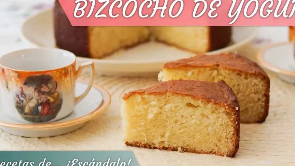 delicioso bizcocho economico con yogurt hazlo en casa