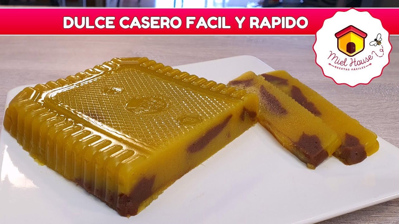 dulce de batata casero en proceso