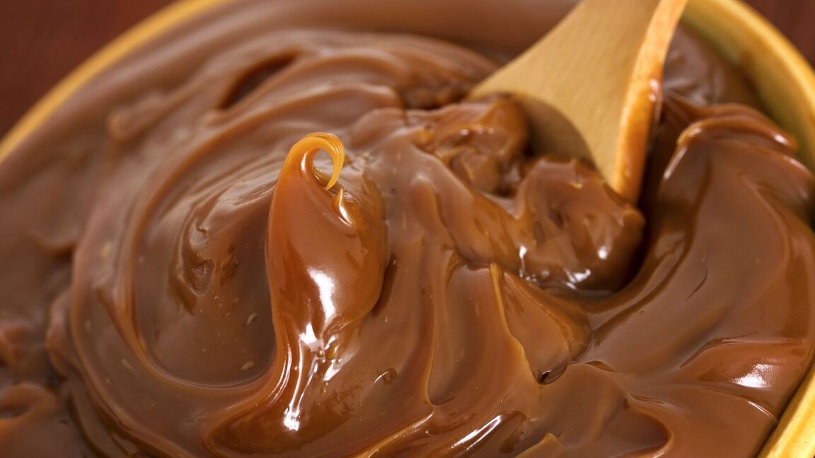 dulce de leche cremoso y tentador