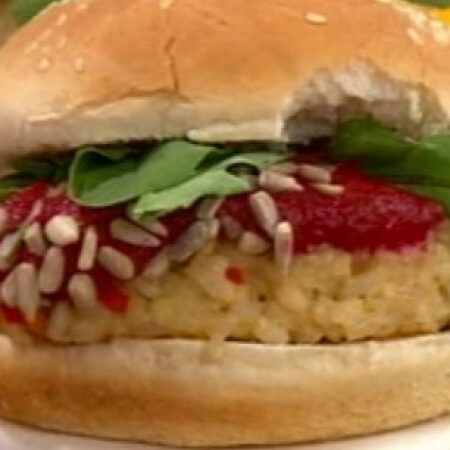 hamburguesas vegetarianas de arroz yamani y vegetales una sabrosa opcion saludable