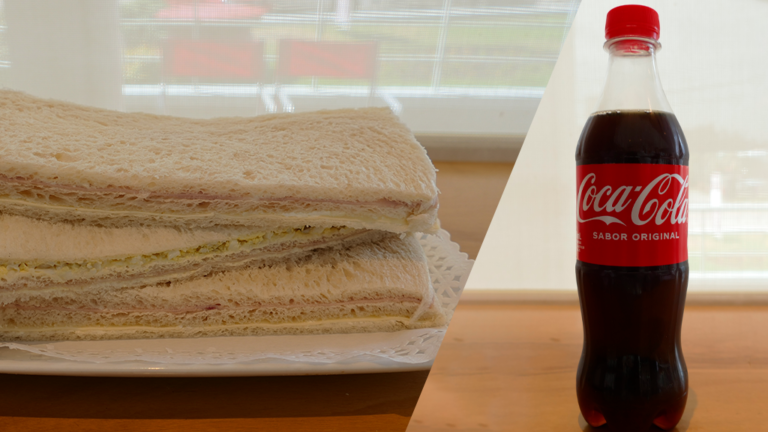 Descubre la auténtica receta del delicioso sandwich de miga con coca
