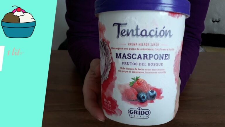 Deléitate con el tentador helado de frutos del bosque, una delicia argentina