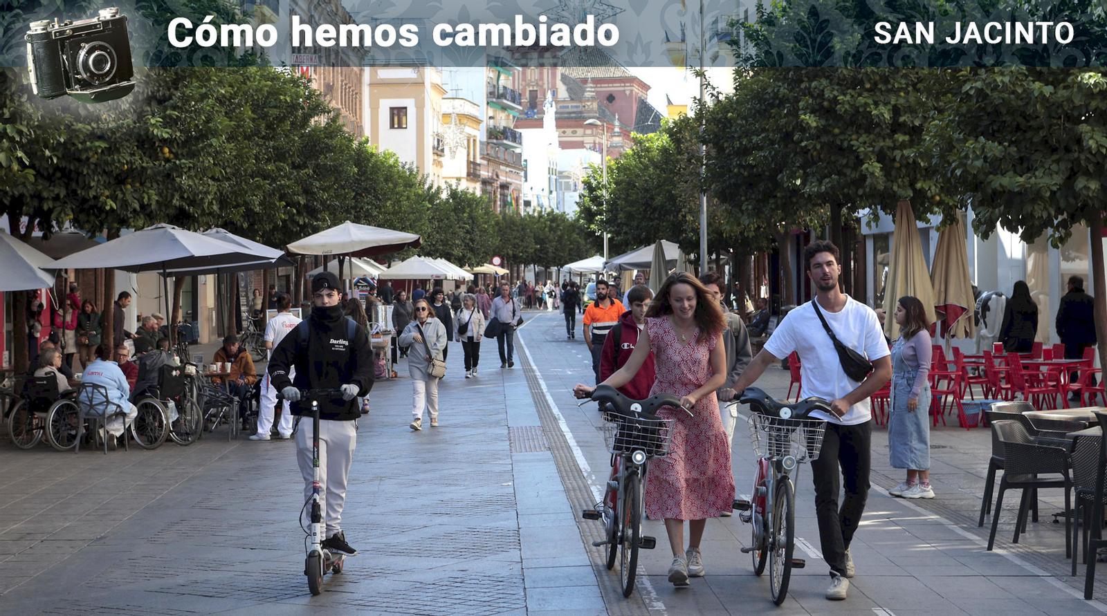 jacinto caminando solo por las calles