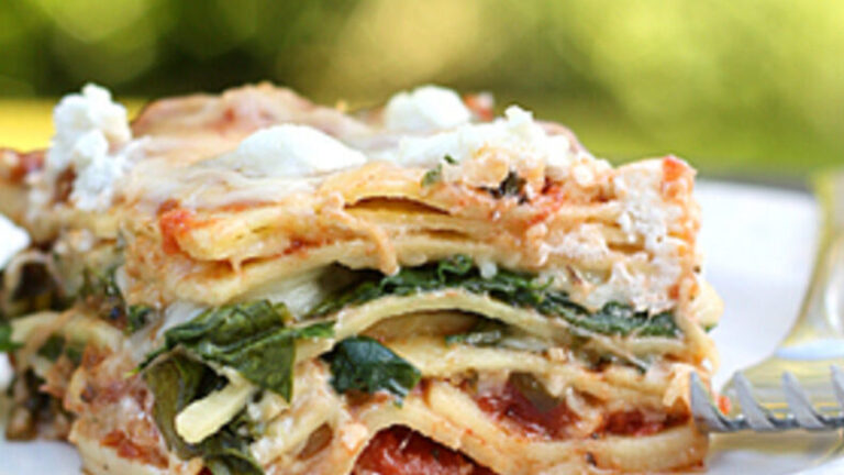 Lasagna de zucchini sin carne: una opción saludable y sabrosa