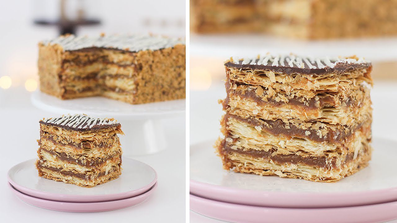 Cómo se hace una mil hojas de dulce de leche 1 mil hojas de dulce de leche casera