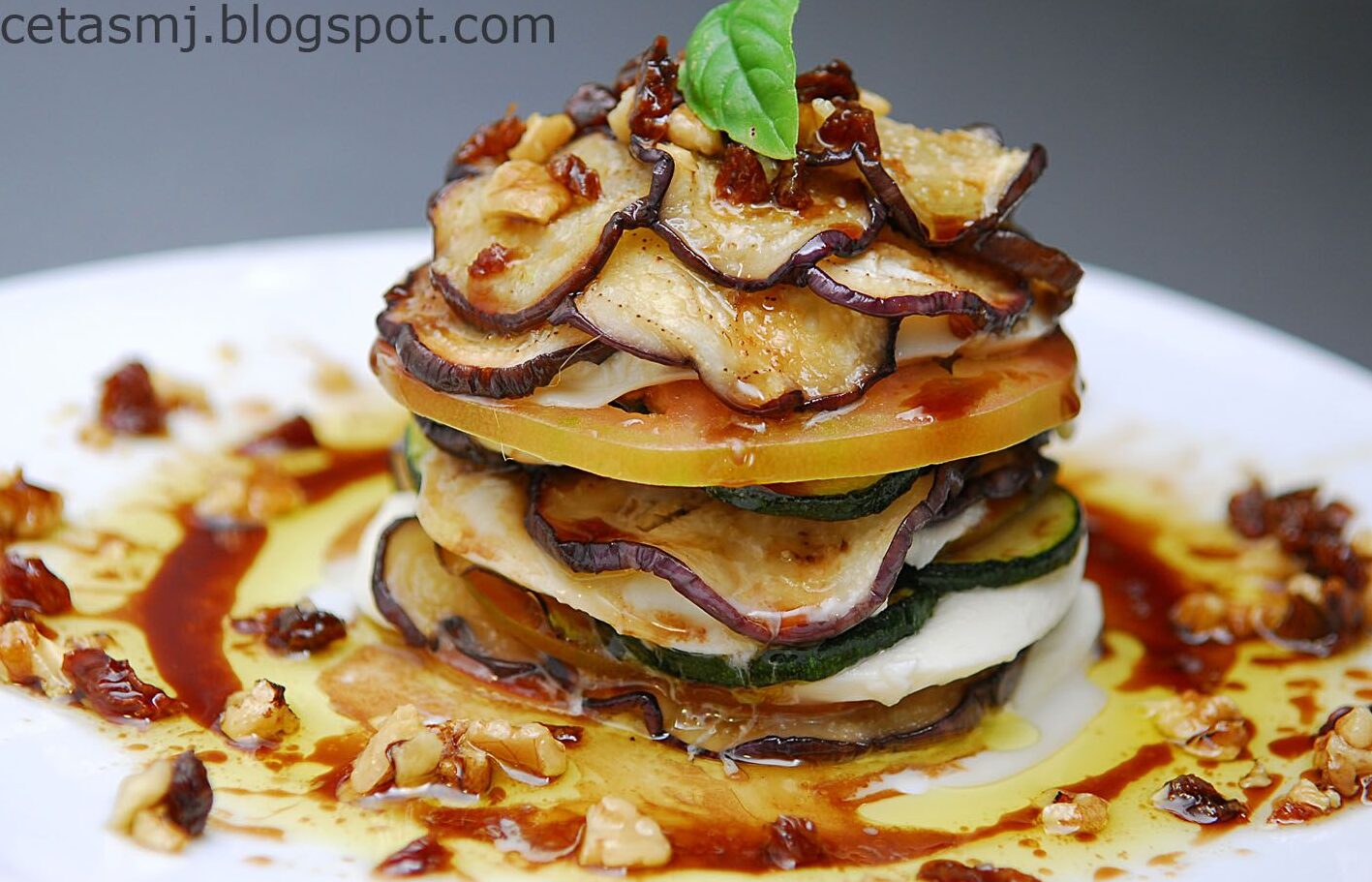 mil hojas de vegetales receta vegetariana para sorprender