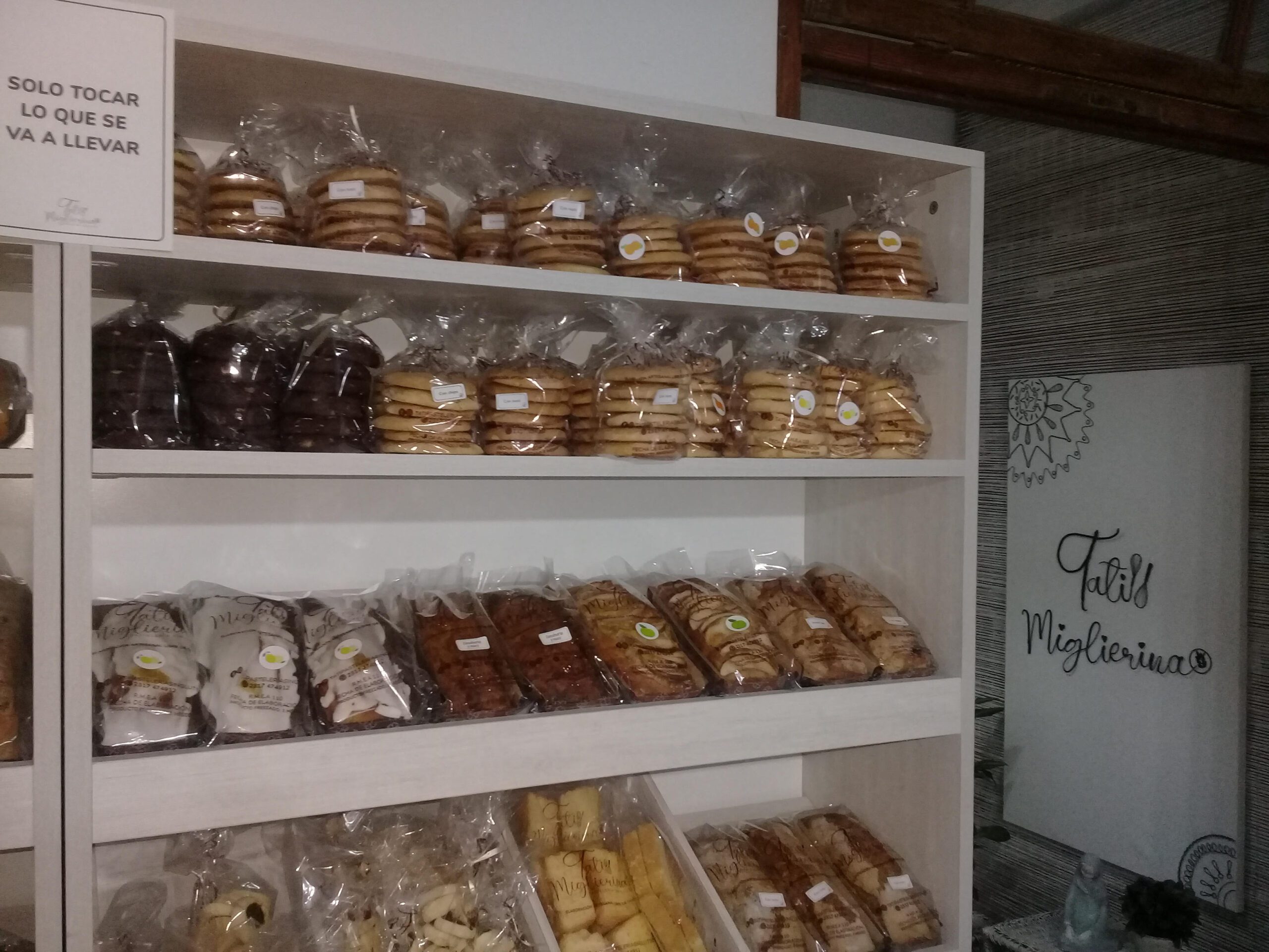 Dónde comprar premezcla sin TACC en Santa María 1 mostrador con variedad de productos sin tacc