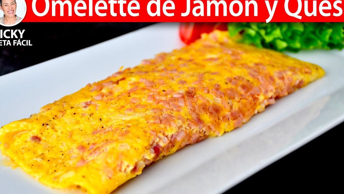 Omelette de jamón y queso light: receta argentina para cuidarte 1 omelette de jamon y queso light delicioso y saludable