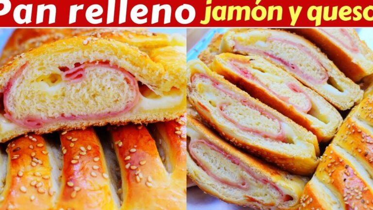Receta argentina: pan relleno de jamón y queso ¡Imperdible!