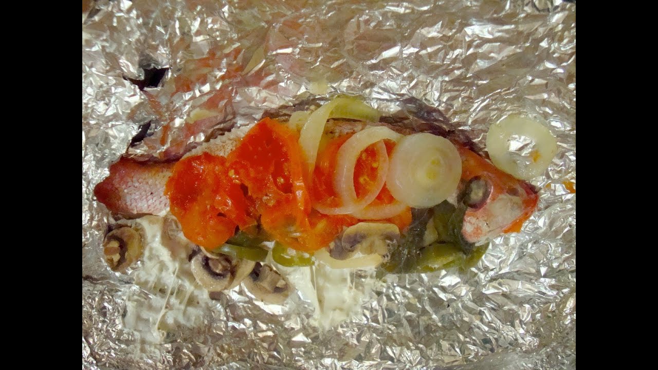 pescado enchipotlado envuelto en papel aluminio
