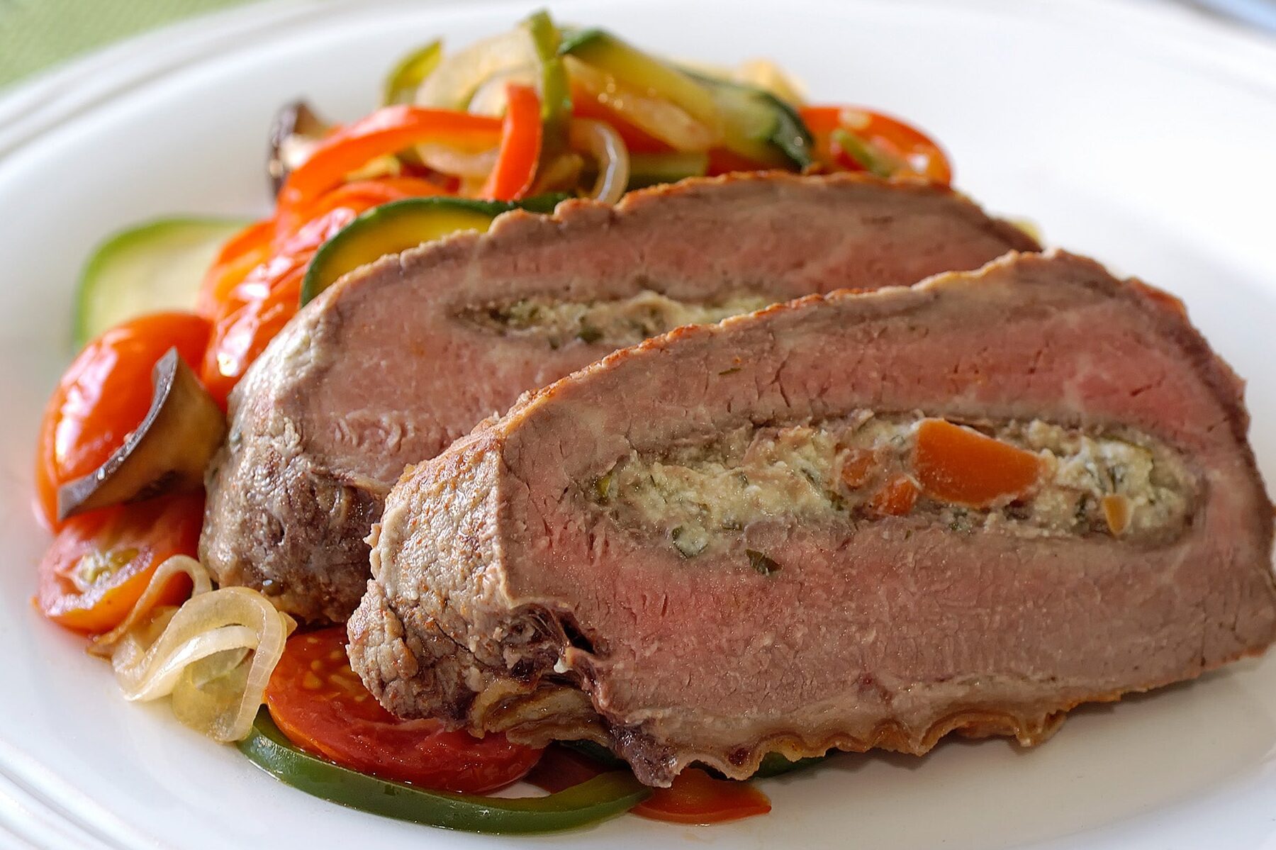 plato de colita de cuadril al horno