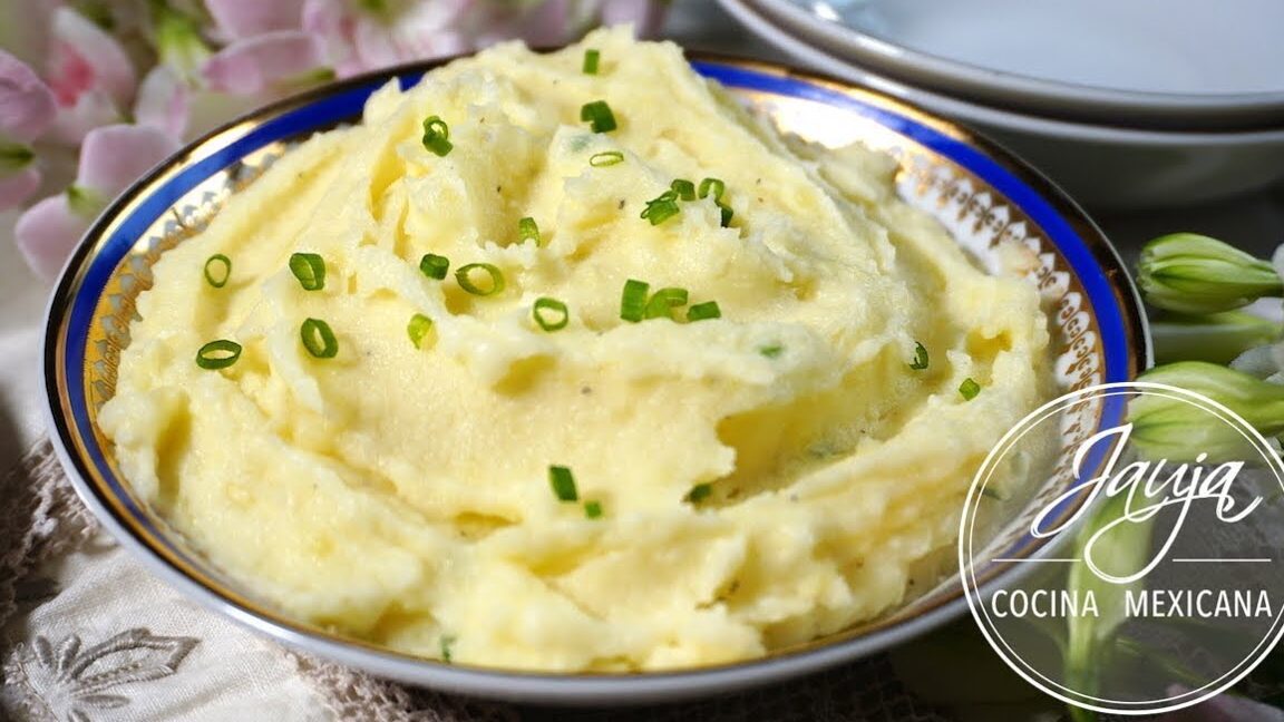 plato de pure de papas casero y delicioso