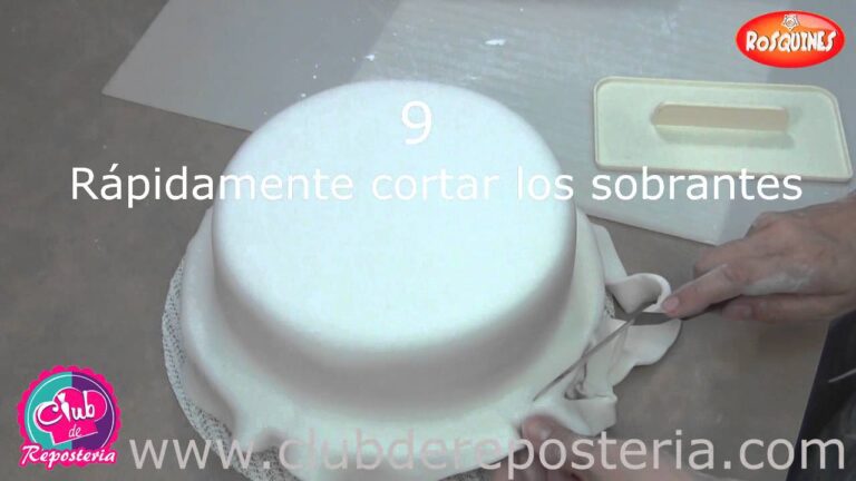 Cómo darle elasticidad al fondant de manera efectiva 27 Cómo darle elasticidad al fondant de manera efectiva