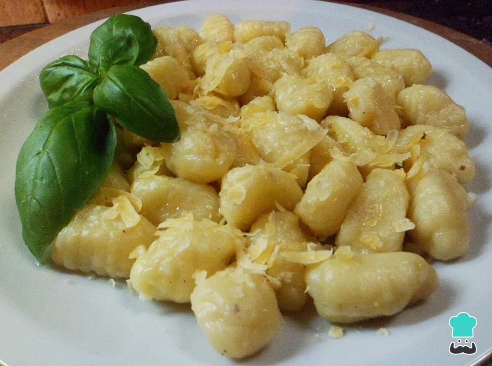 proceso paso a paso para hacer noquis