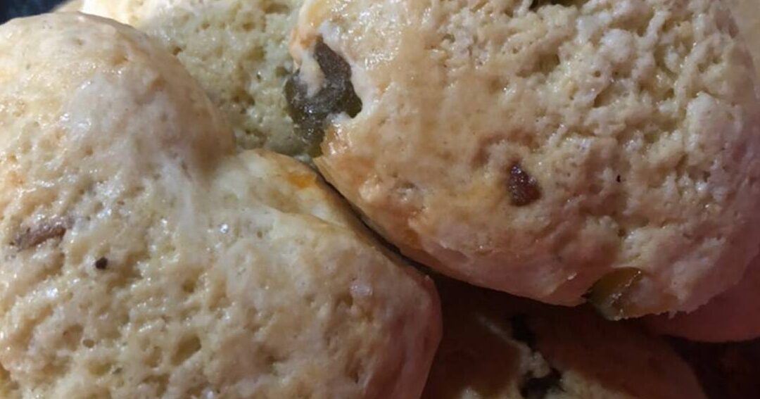scones argentinos con harina leudante y maicena