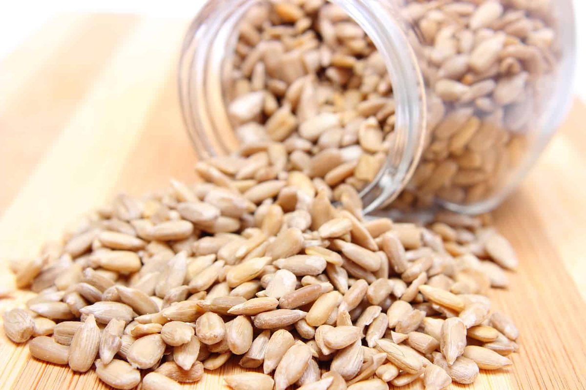 semillas de girasol tostadas y saladas