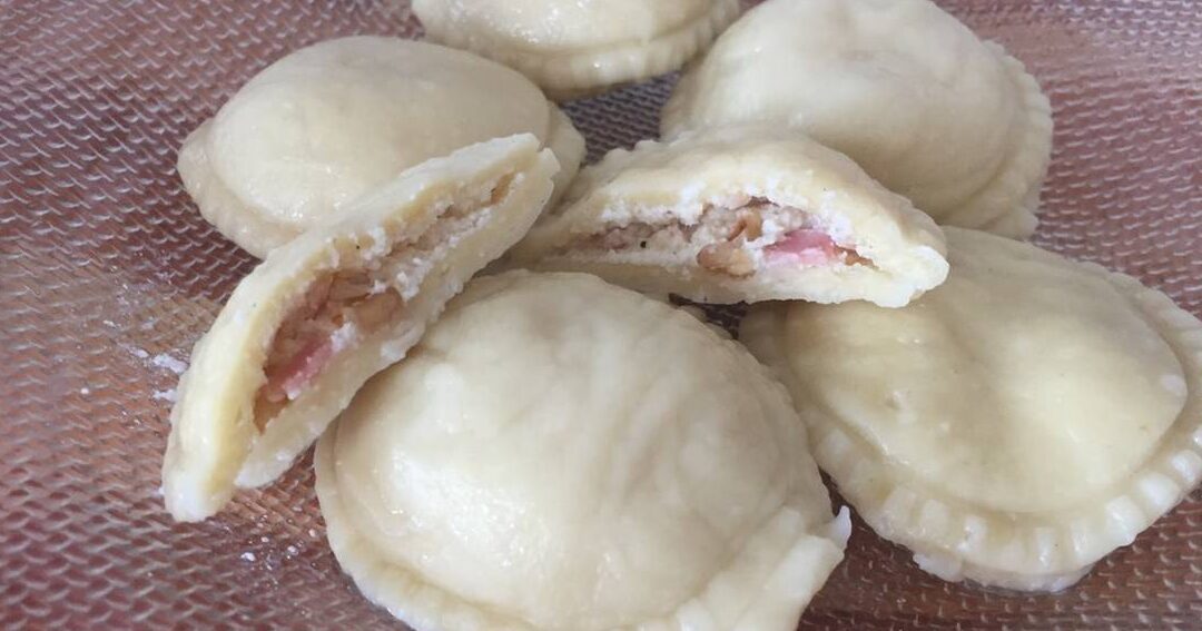 Receta Argentina: Sorrentinos de Ricota, Jamón y Nuez ¡Imperdibles! 1 sorrentinos rellenos con ricota jamon y nuez