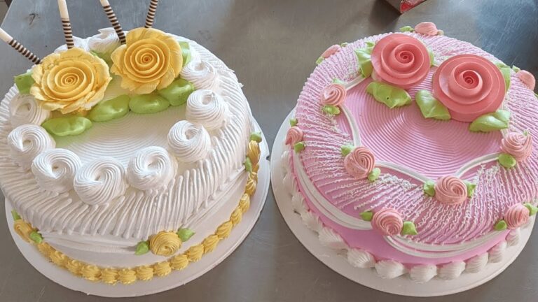 Cómo decorar tortas para el Día de la Madre con crema 27 Cómo decorar tortas para el Día de la Madre con crema